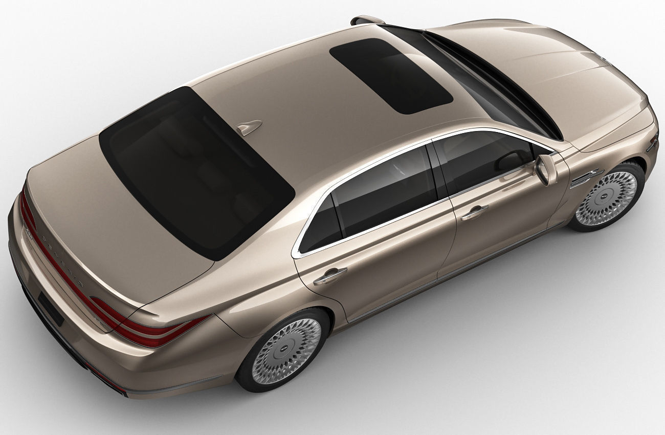 Genesis G90 2021 3D model_8