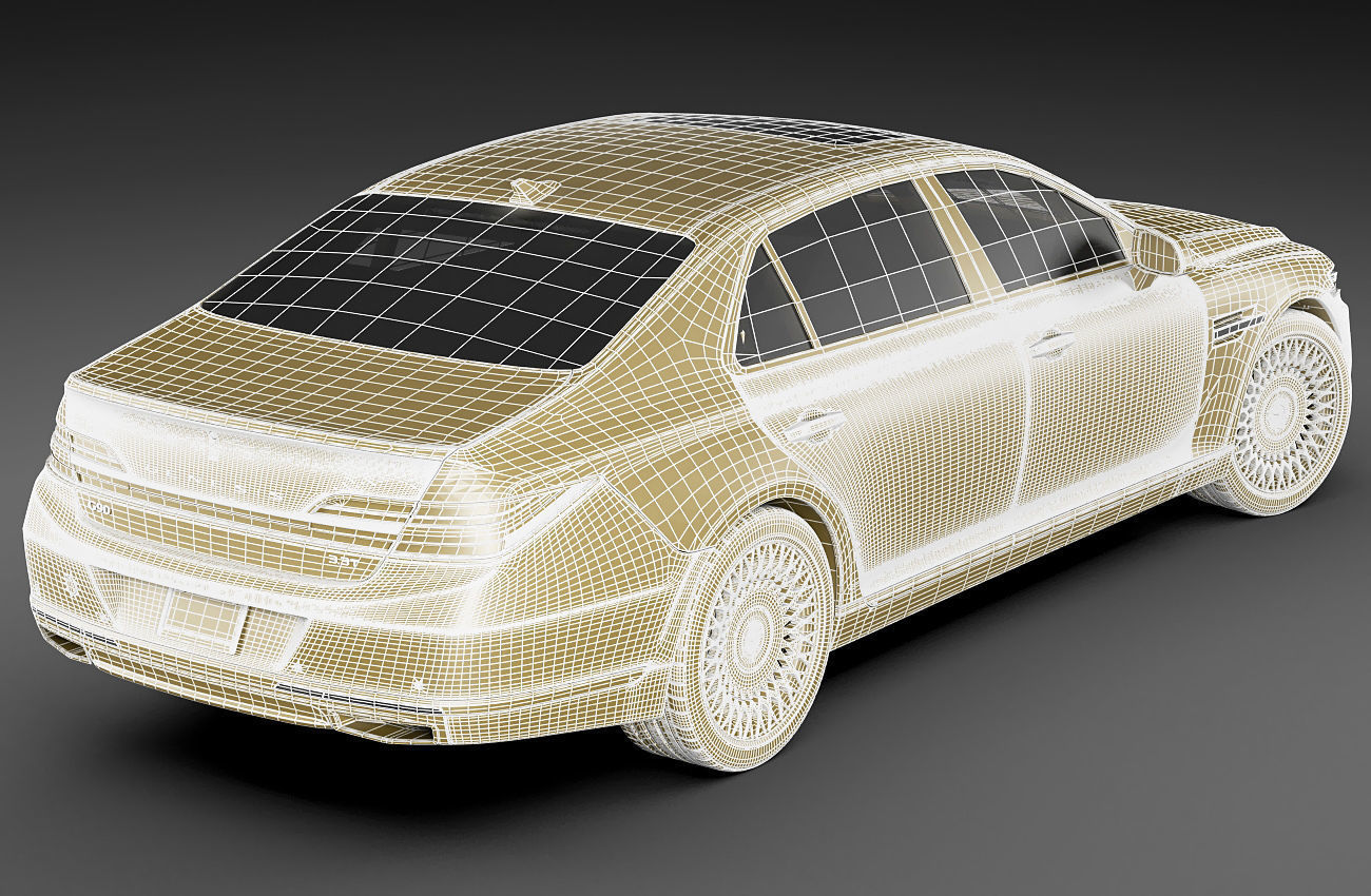 Genesis G90 2021 3D model_23