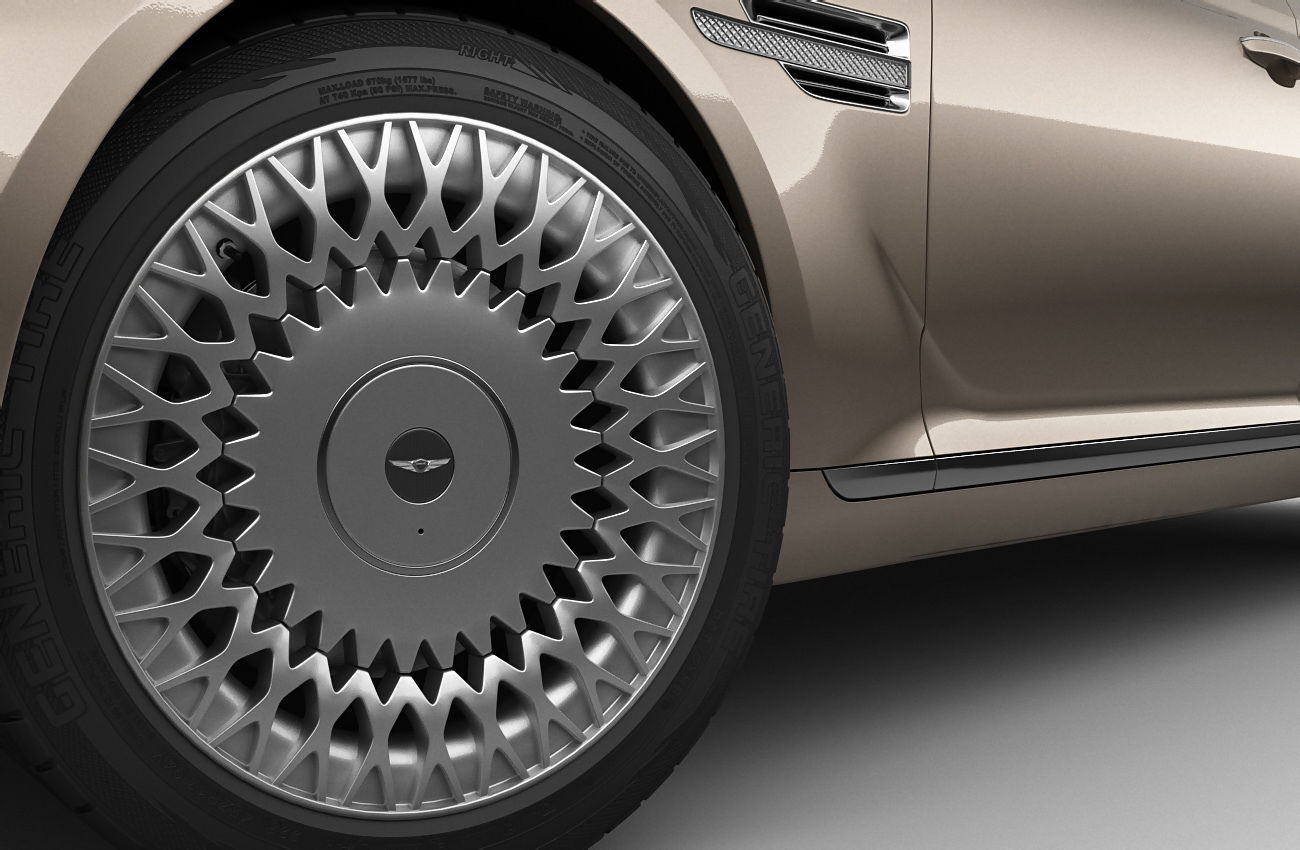 Genesis G90 2021 3D model_11