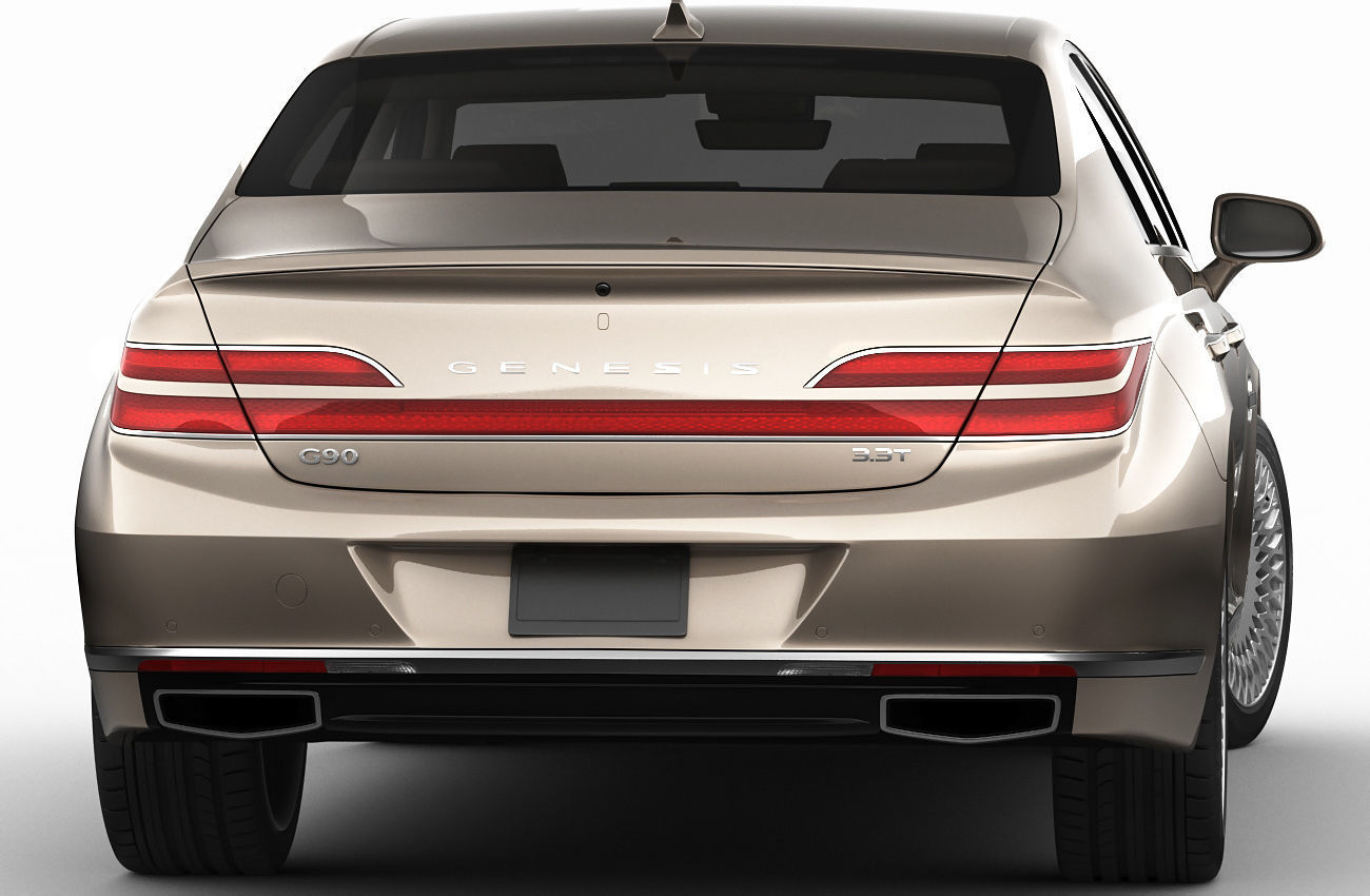 Genesis G90 2021 3D model_13
