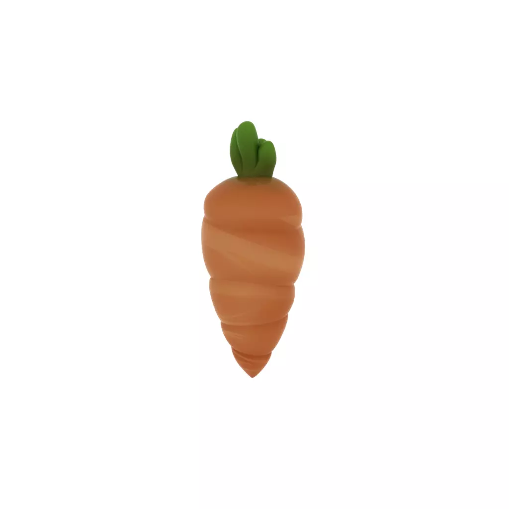 Carrot 3D model_0