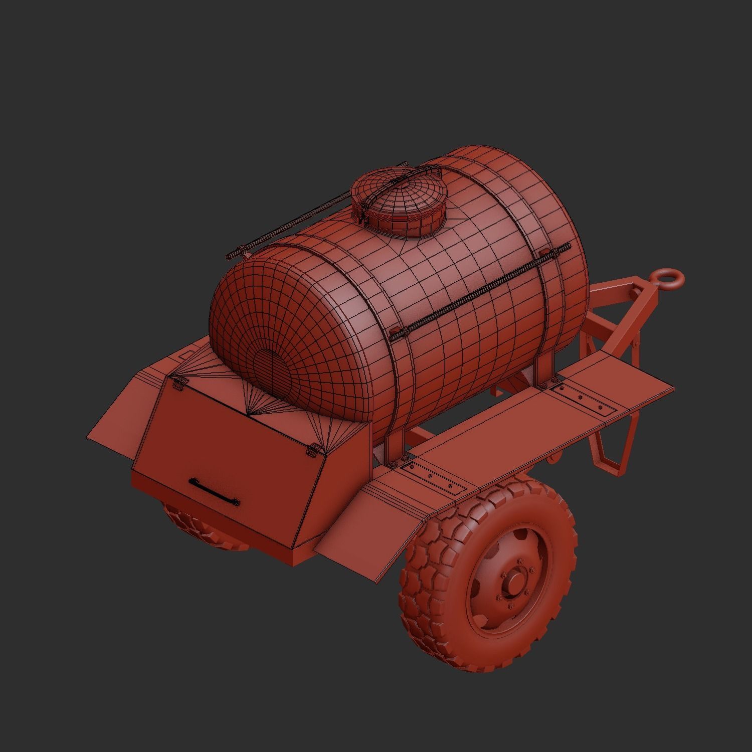 Trailer barrel 3D model_22