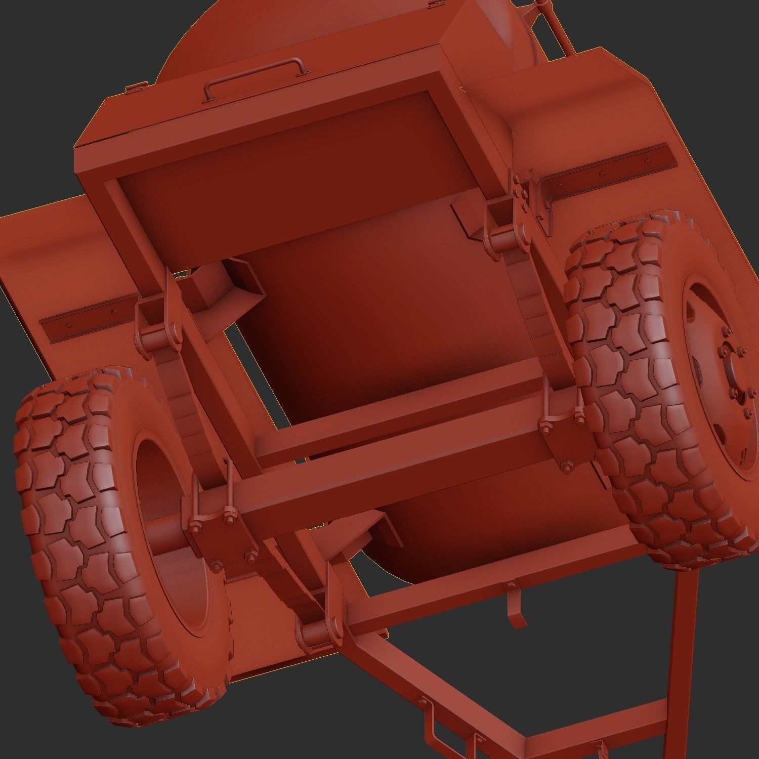 Trailer barrel 3D model_21