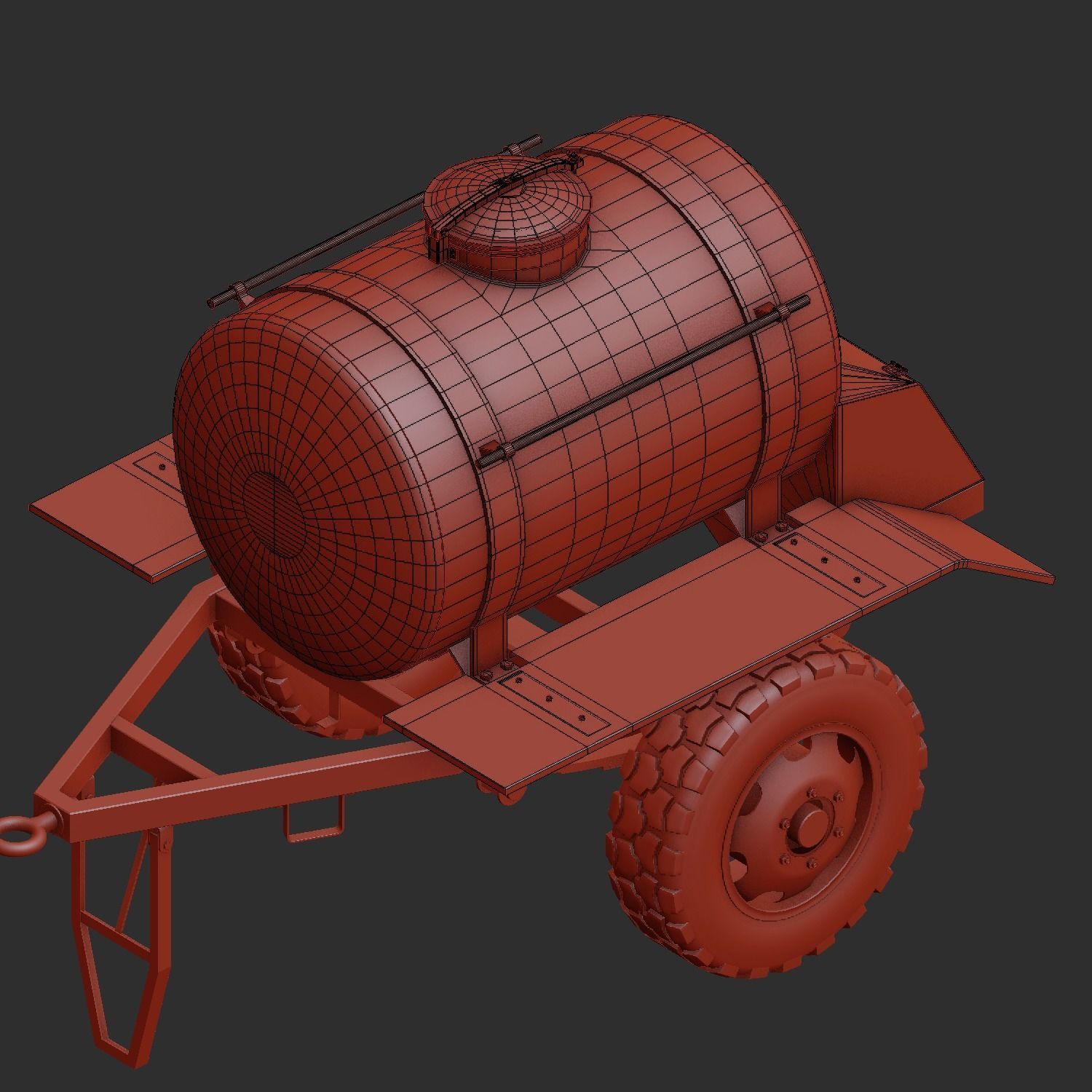 Trailer barrel 3D model_23