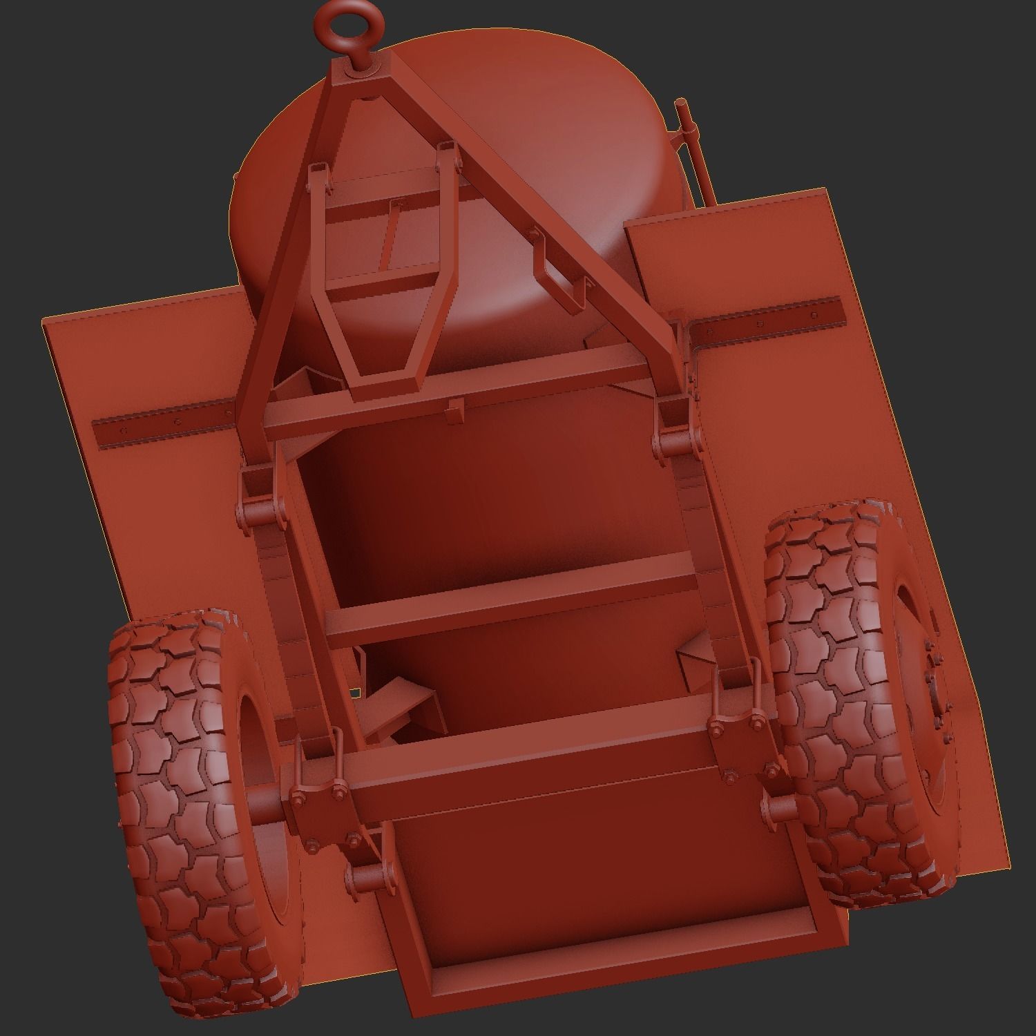 Trailer barrel 3D model_19
