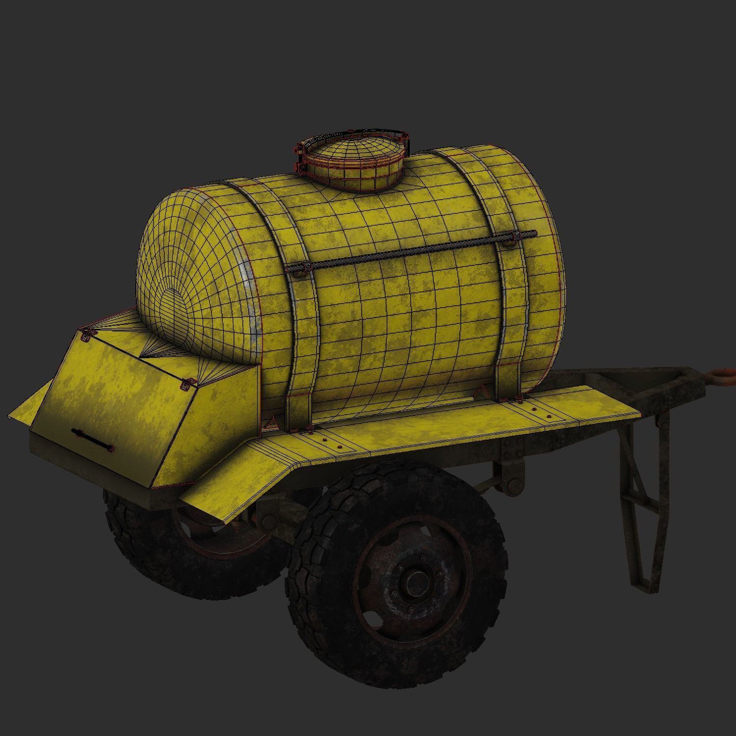 Trailer barrel 3D model_12