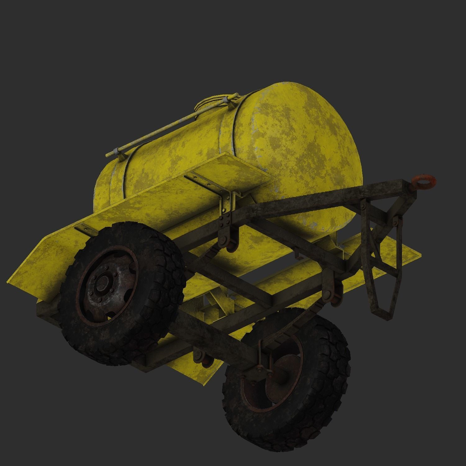 Trailer barrel 3D model_11