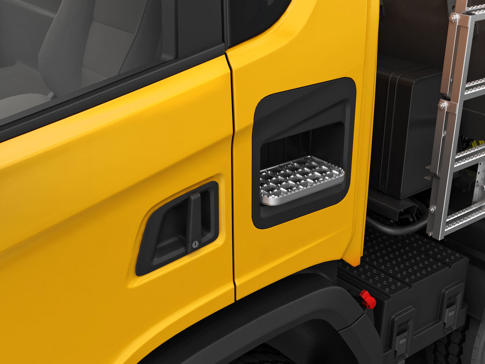 Dump Truck 8X4 3D model_10