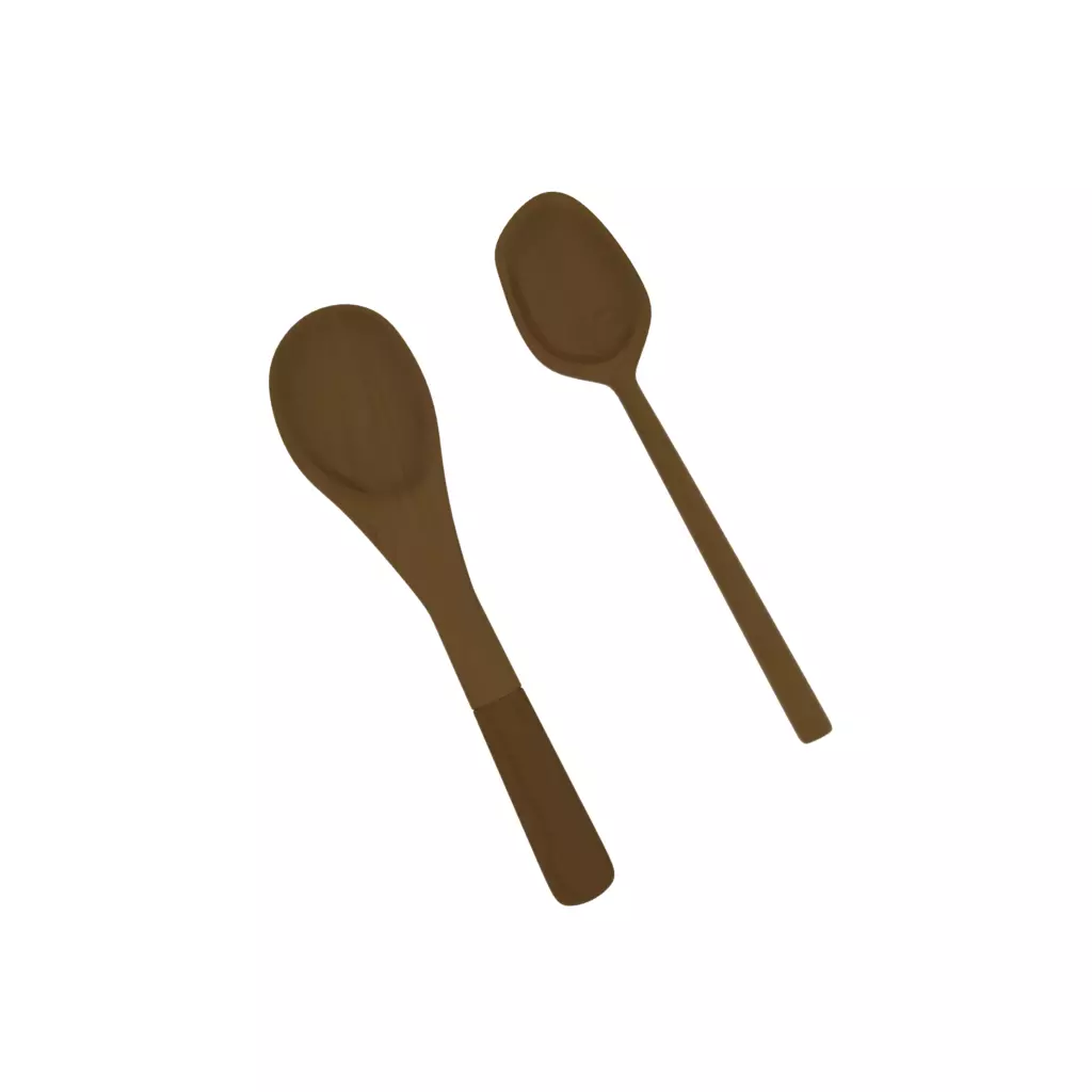 Spoon wooden spoons - 3D model
