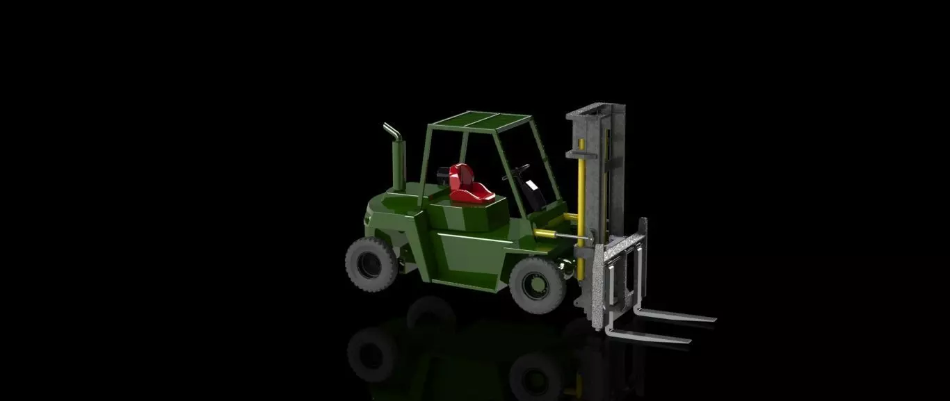 Forklifts forklift truck 3D model