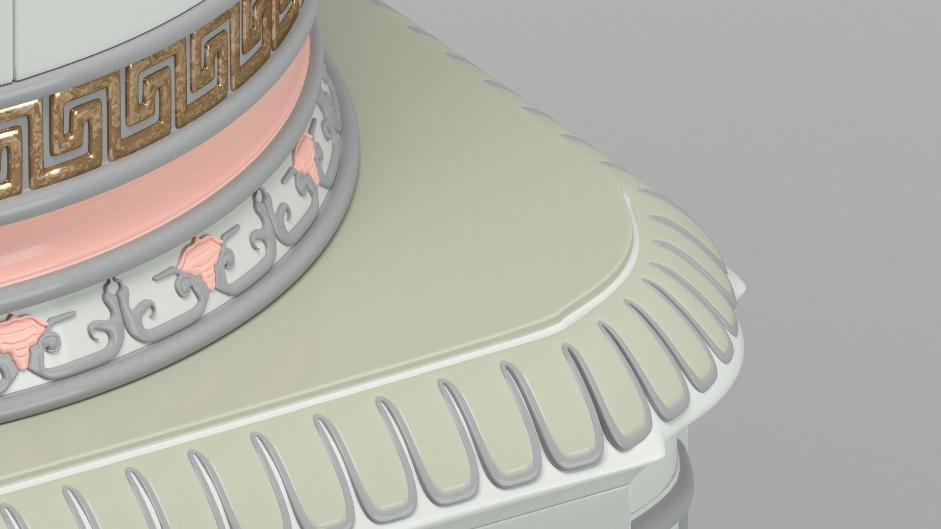 Swedish Kolonn Kakelugn 3D model_1