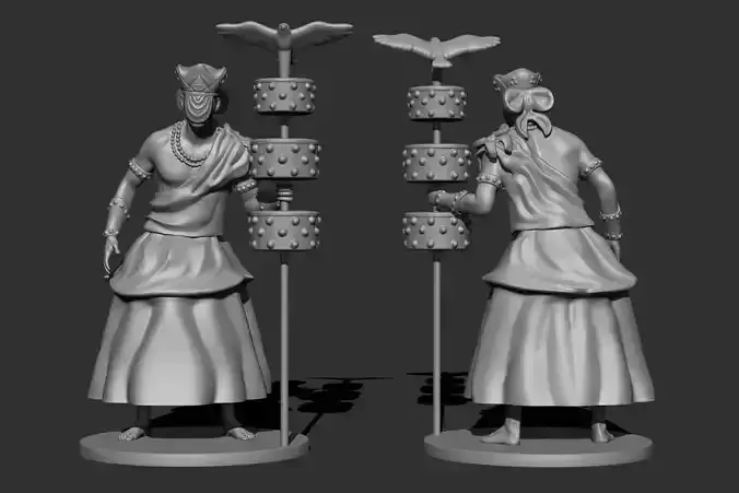Oxala umbanda  stl for printing    3D print model