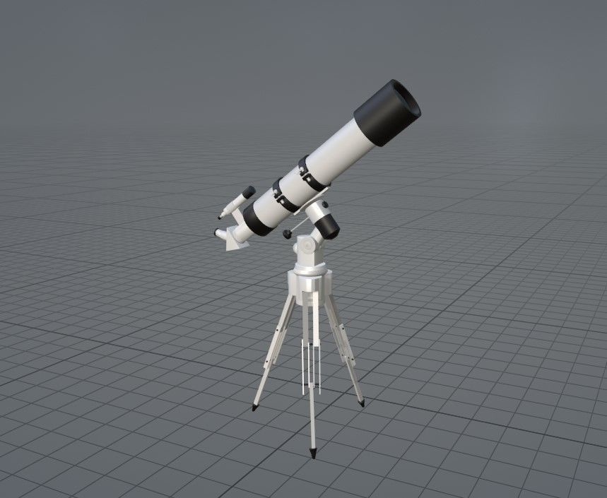 Camp Scene 3D model_2