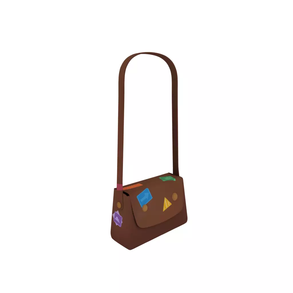 Purse handbag 3D model_0