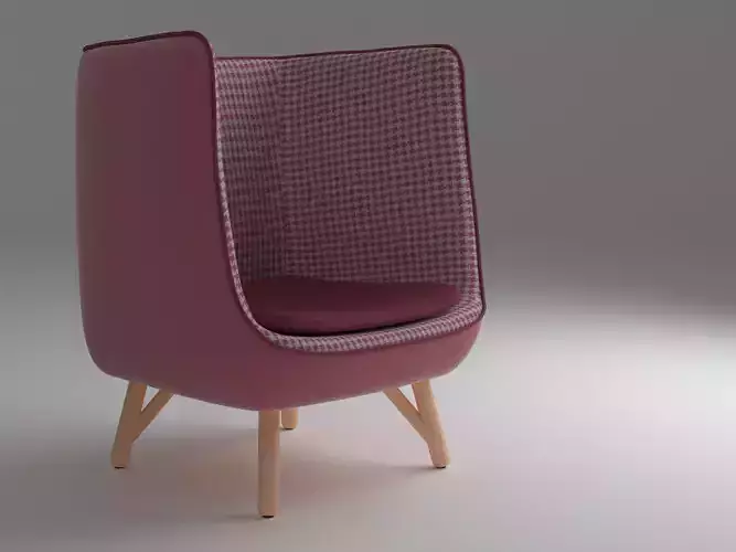 Armchair 04 pink