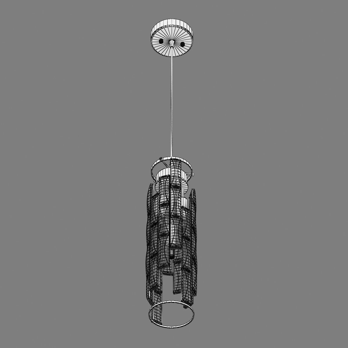 722030 Limpio Lightstar Pendant chandelier 3D model_3
