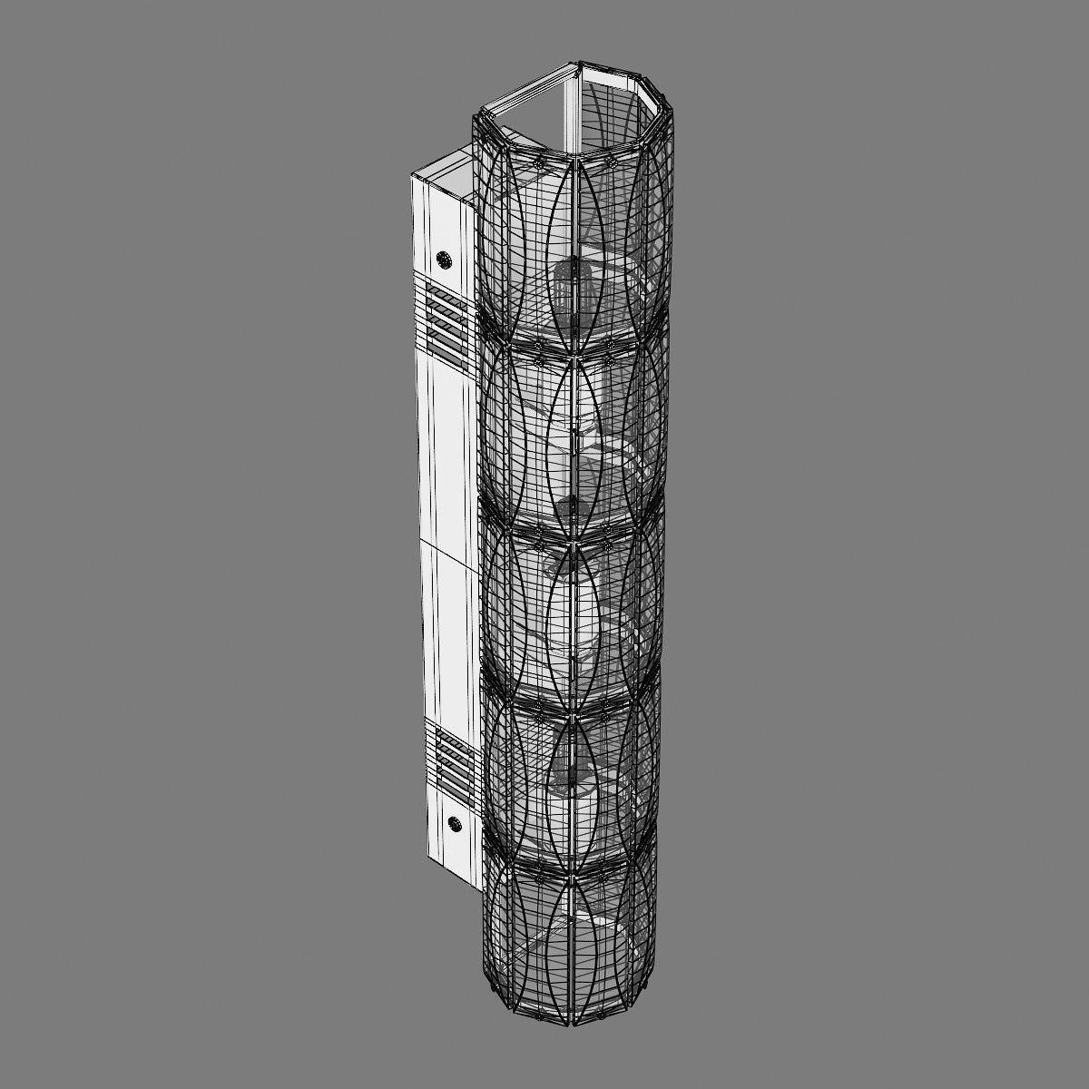 722620 Limpio Lightstar Sconce 3D model_4