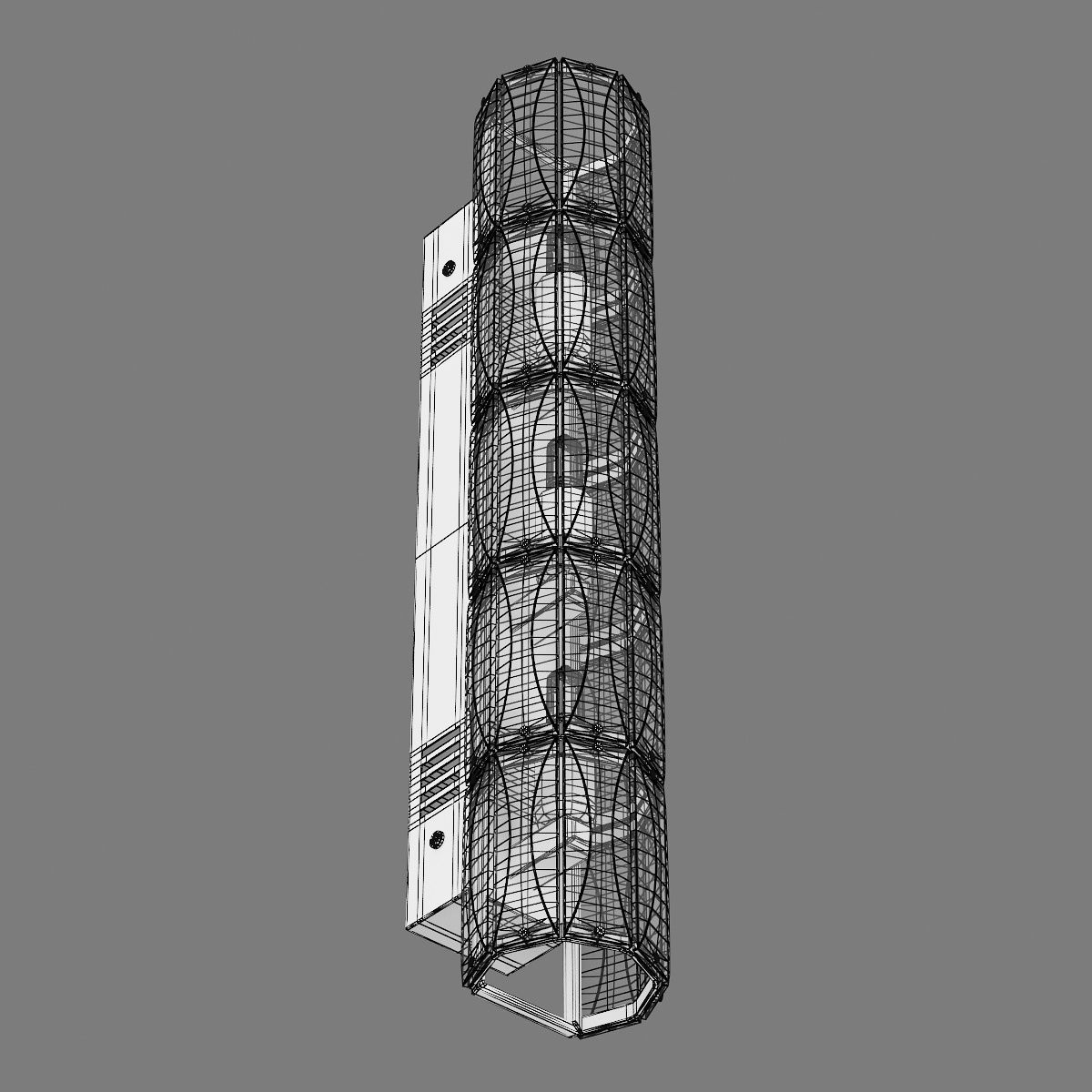 722620 Limpio Lightstar Sconce 3D model_3