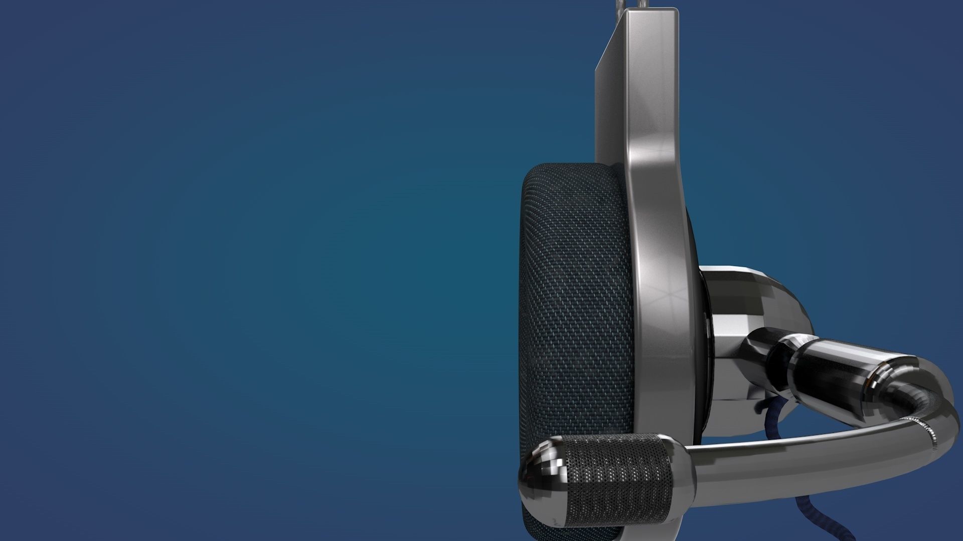 Headphones Game 3D model_3