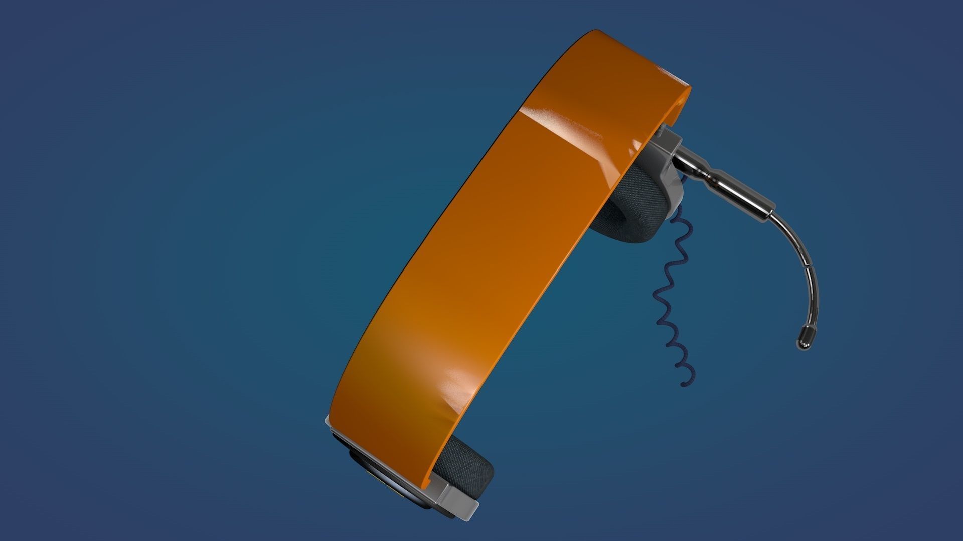 Headphones Game 3D model_2