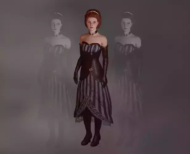 Lillian woman in dress