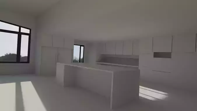 KITCHEN INTERIOR SCENE 