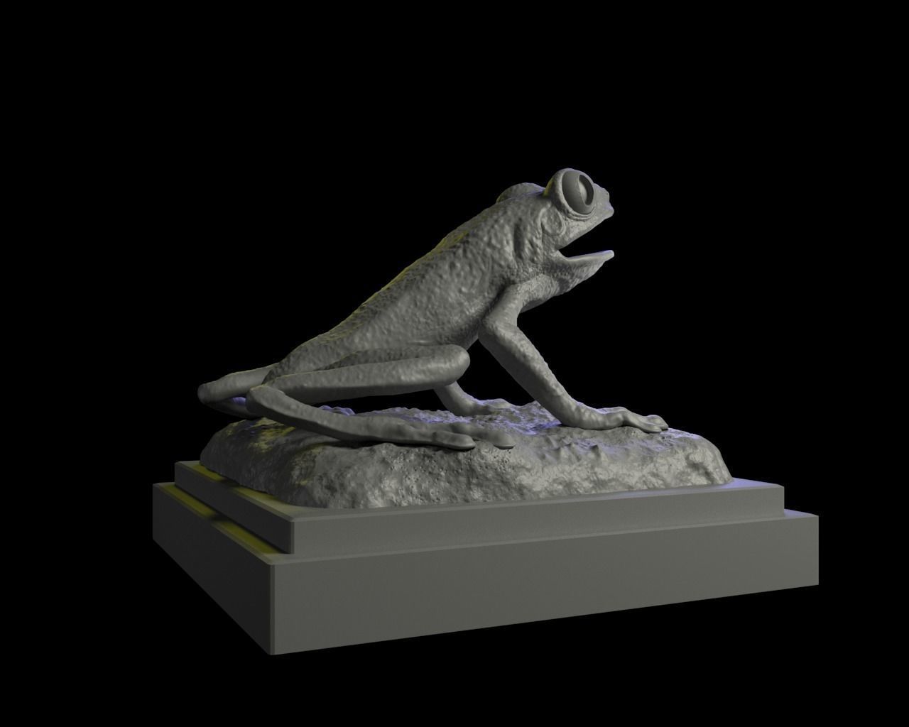 Red eyed Treefrog  3D Print Model 3D print model_8