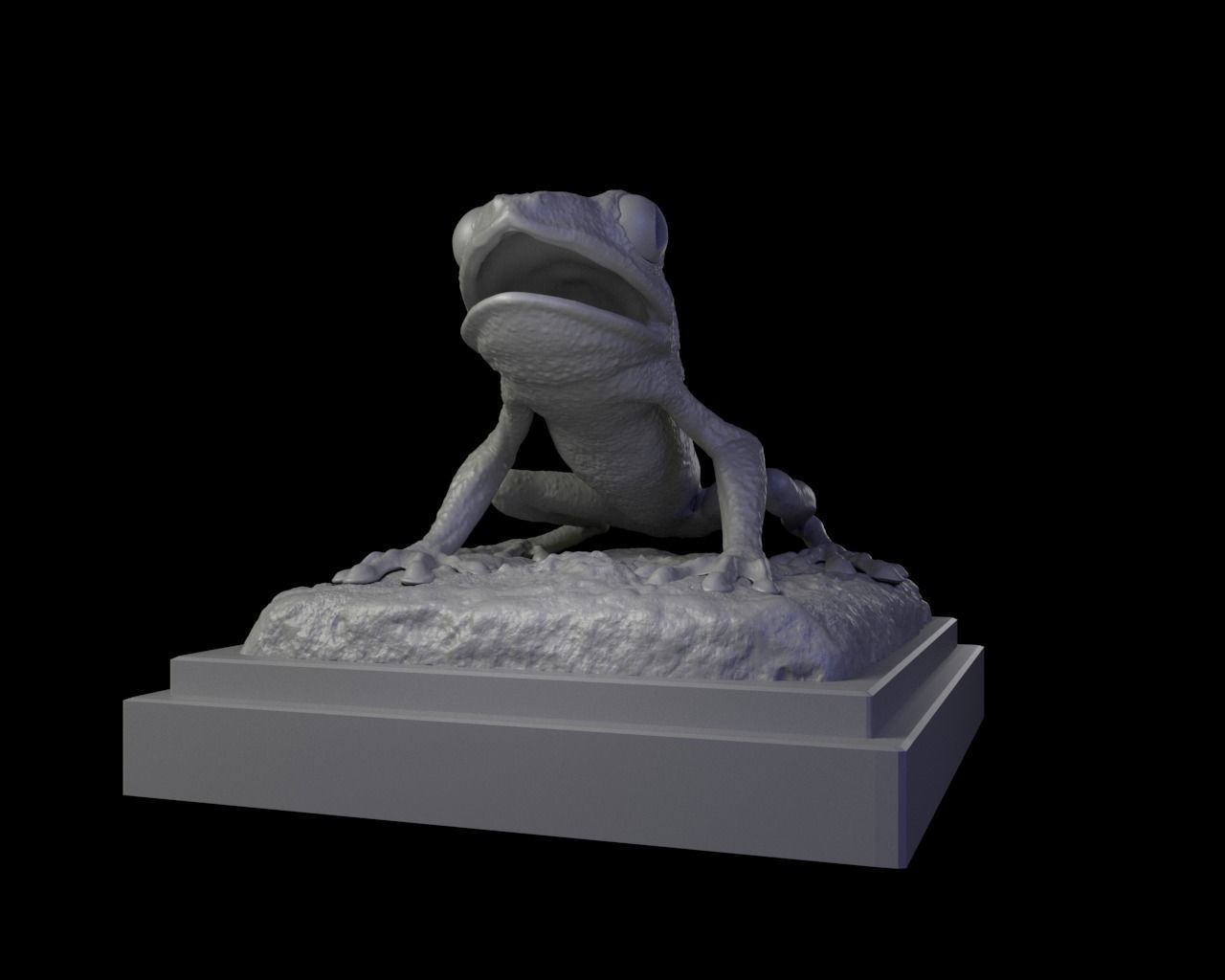 Red eyed Treefrog  3D Print Model 3D print model_3