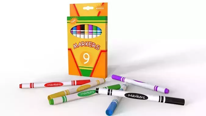 markers pack of cigarettes