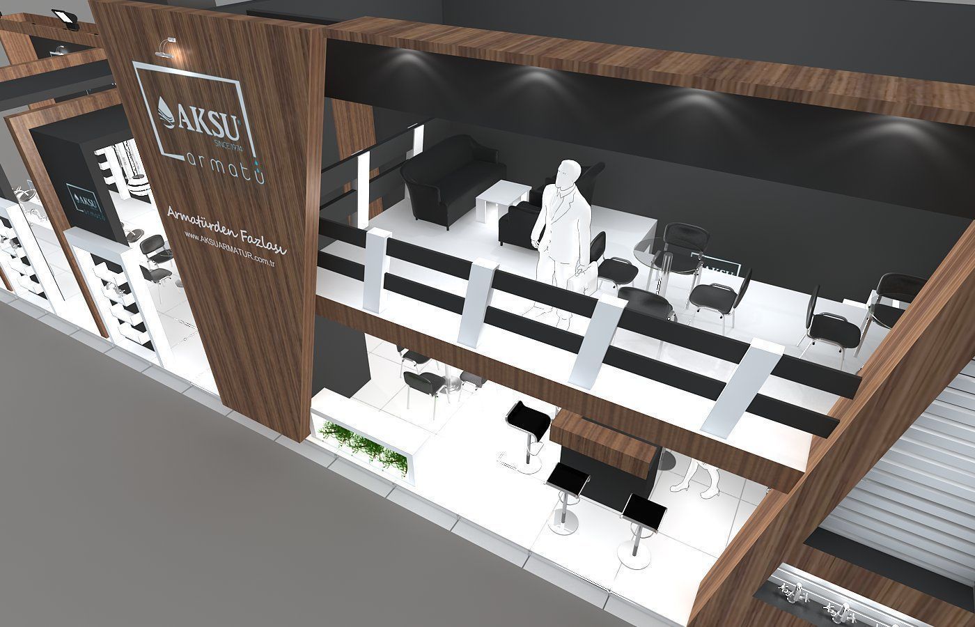 Exhibition Stand - ST0070 3D model_4