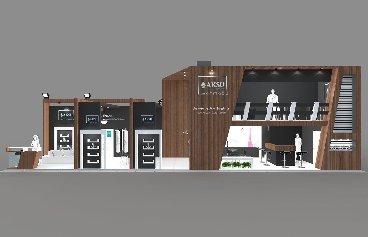 Exhibition Stand - ST0070 3D model_6