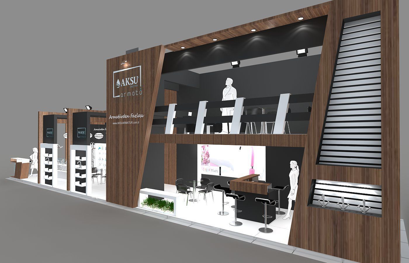 Exhibition Stand - ST0070 3D model_5