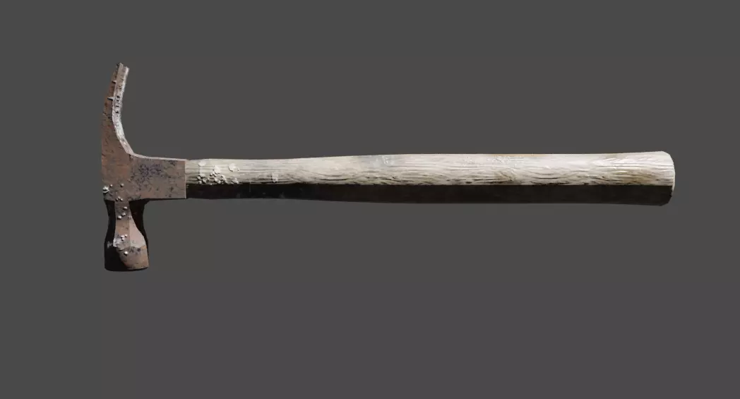 Hammer Free low-poly 3D model
