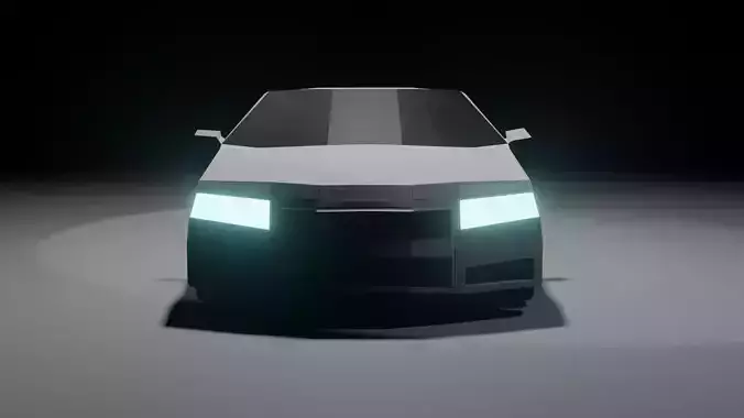 Low poly car 22