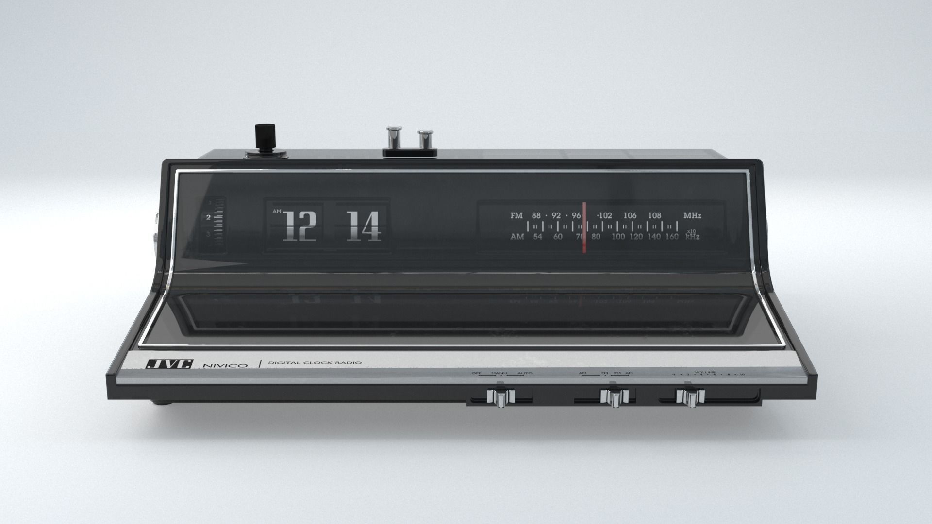 JVC Nivico 9035ES 1970 Low-poly 3D model_2