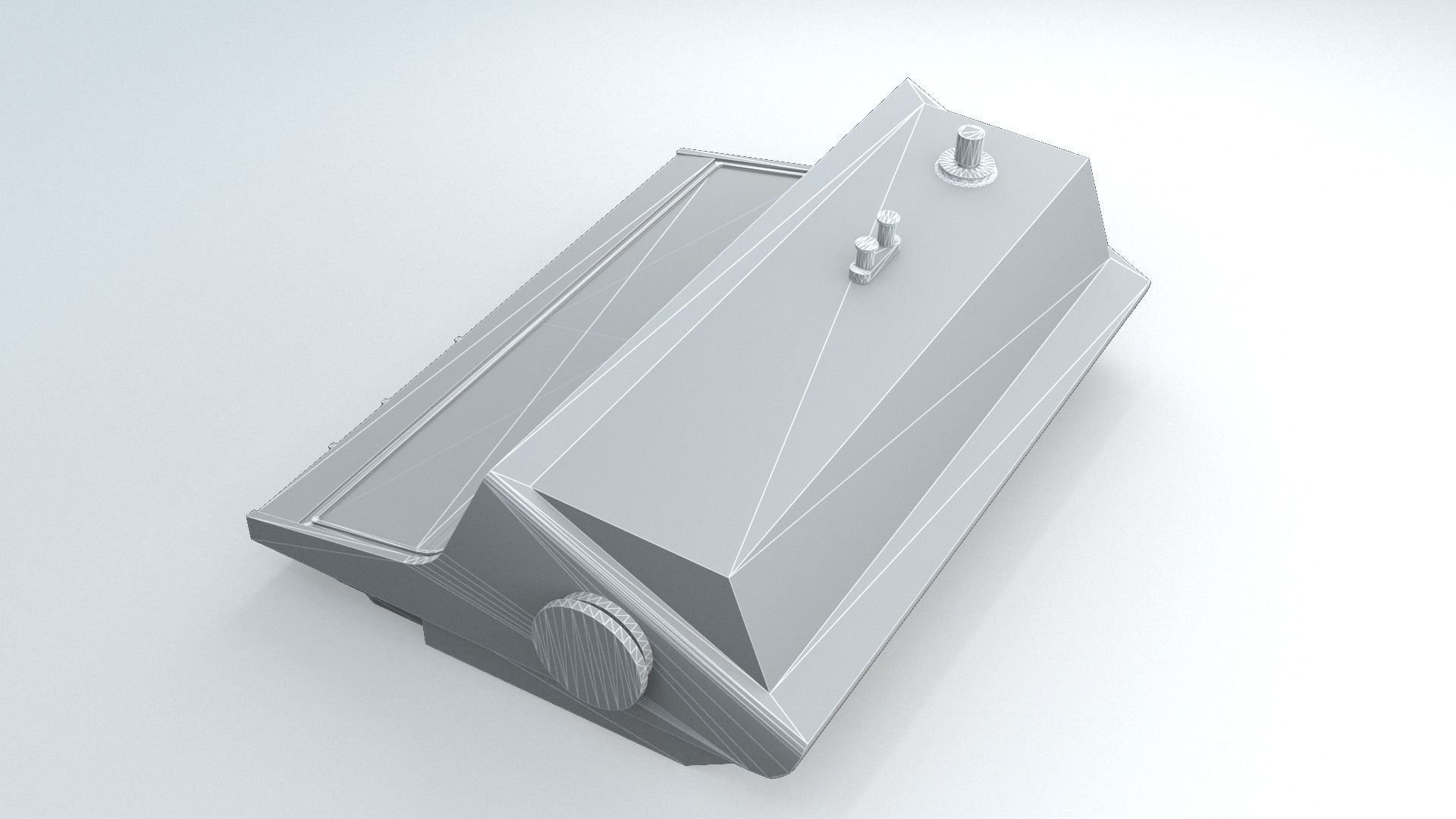 JVC Nivico 9035ES 1970 Low-poly 3D model_6