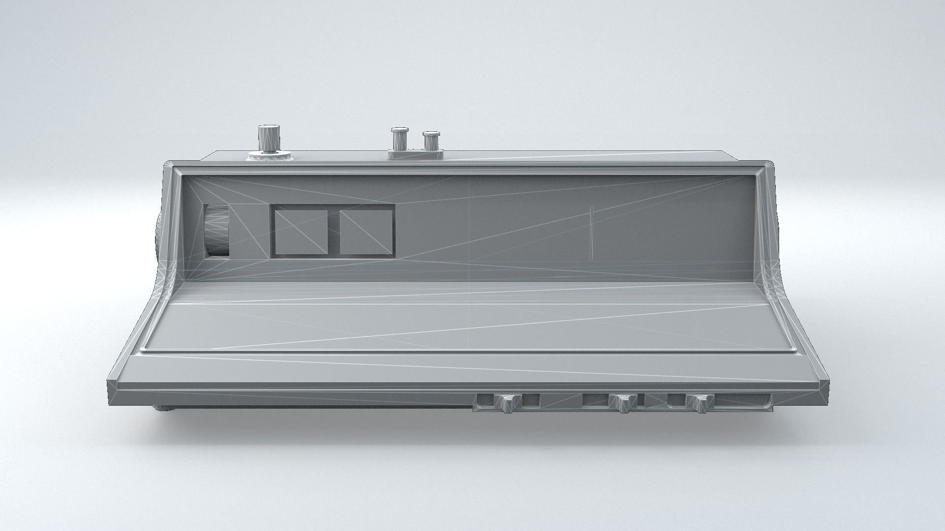 JVC Nivico 9035ES 1970 Low-poly 3D model_5