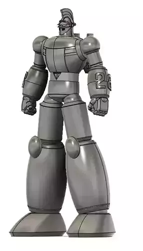 new tetsujin28 3d printing file about 45cm tall