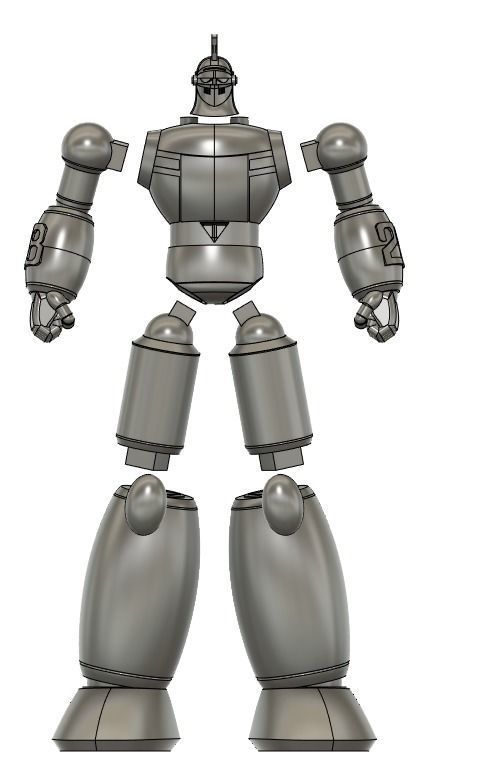 new tetsujin28 3d printing file about 45cm tall 3D print model_1