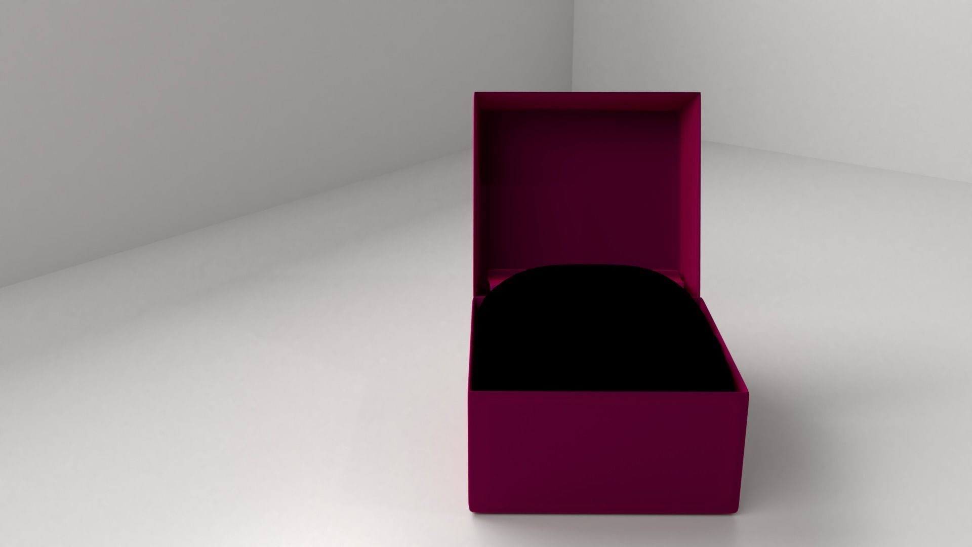 Small Satin Ring Box 3D model_1