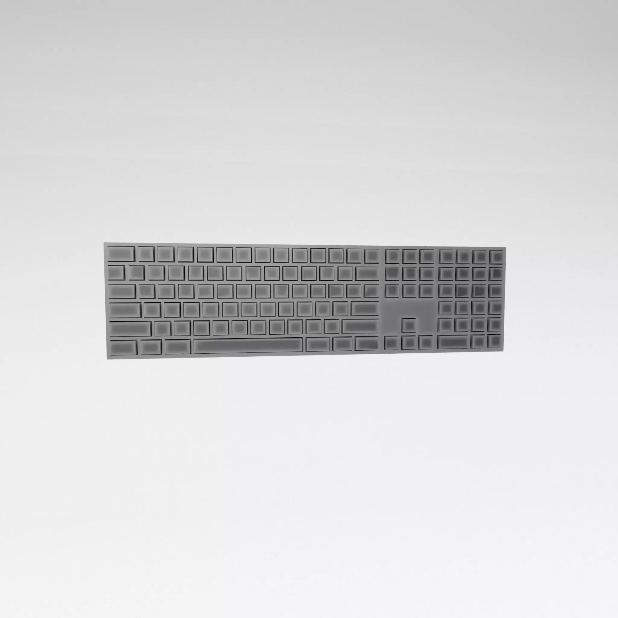 Cartoon Keyboard v1 006 3D model_0