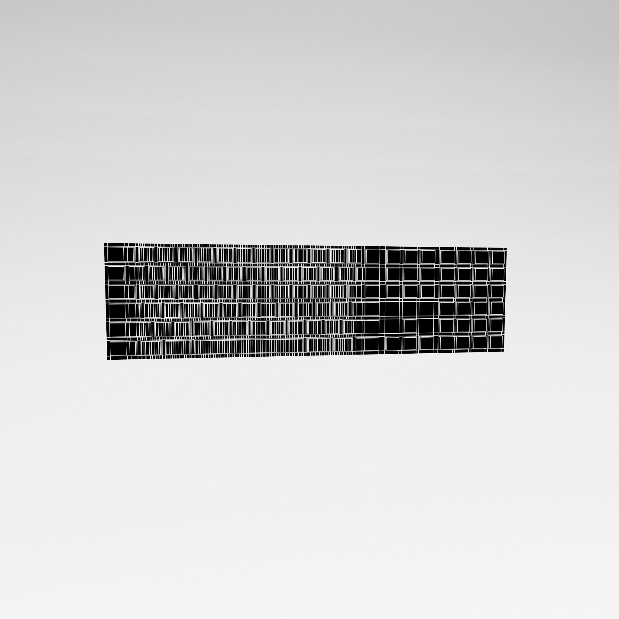 Cartoon Keyboard v1 007 Low-poly 3D model_4