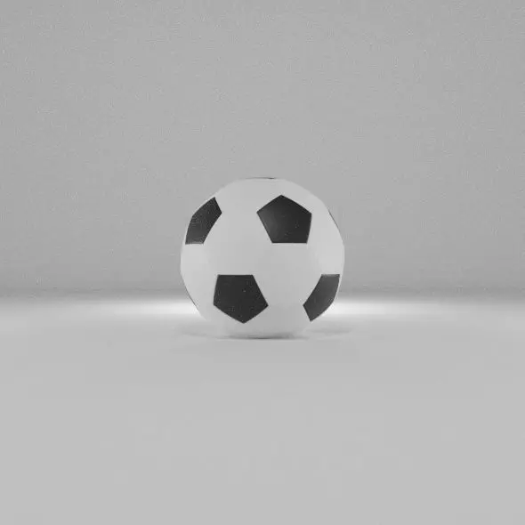Soccer Ball 3D model_0