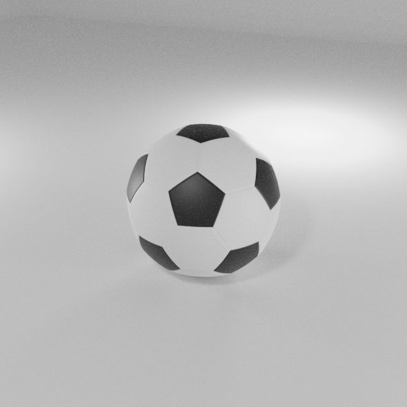 Soccer Ball 3D model_1