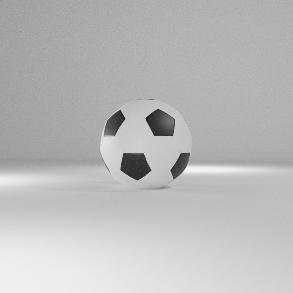 Soccer Ball 3D model_8