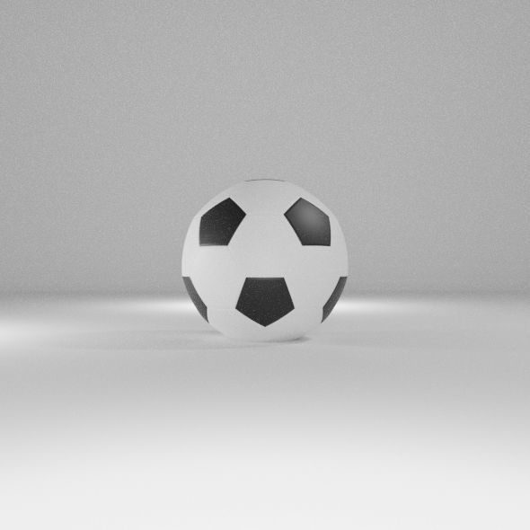 Soccer Ball 3D model_9