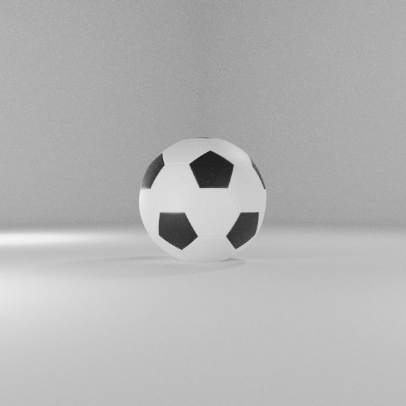 Soccer Ball 3D model_12