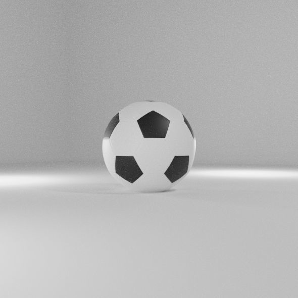 Soccer Ball 3D model_7