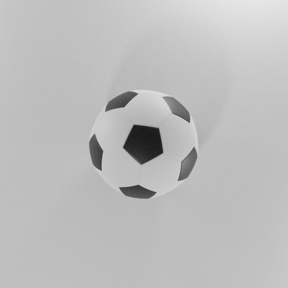 Soccer Ball 3D model_2