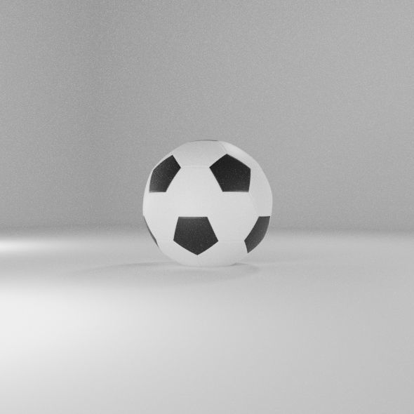 Soccer Ball 3D model_13